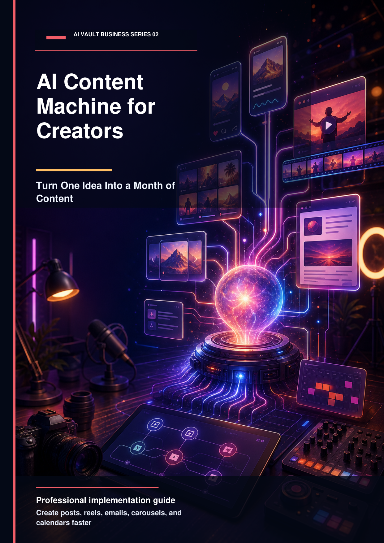AI Content Machine for Creators ebook cover