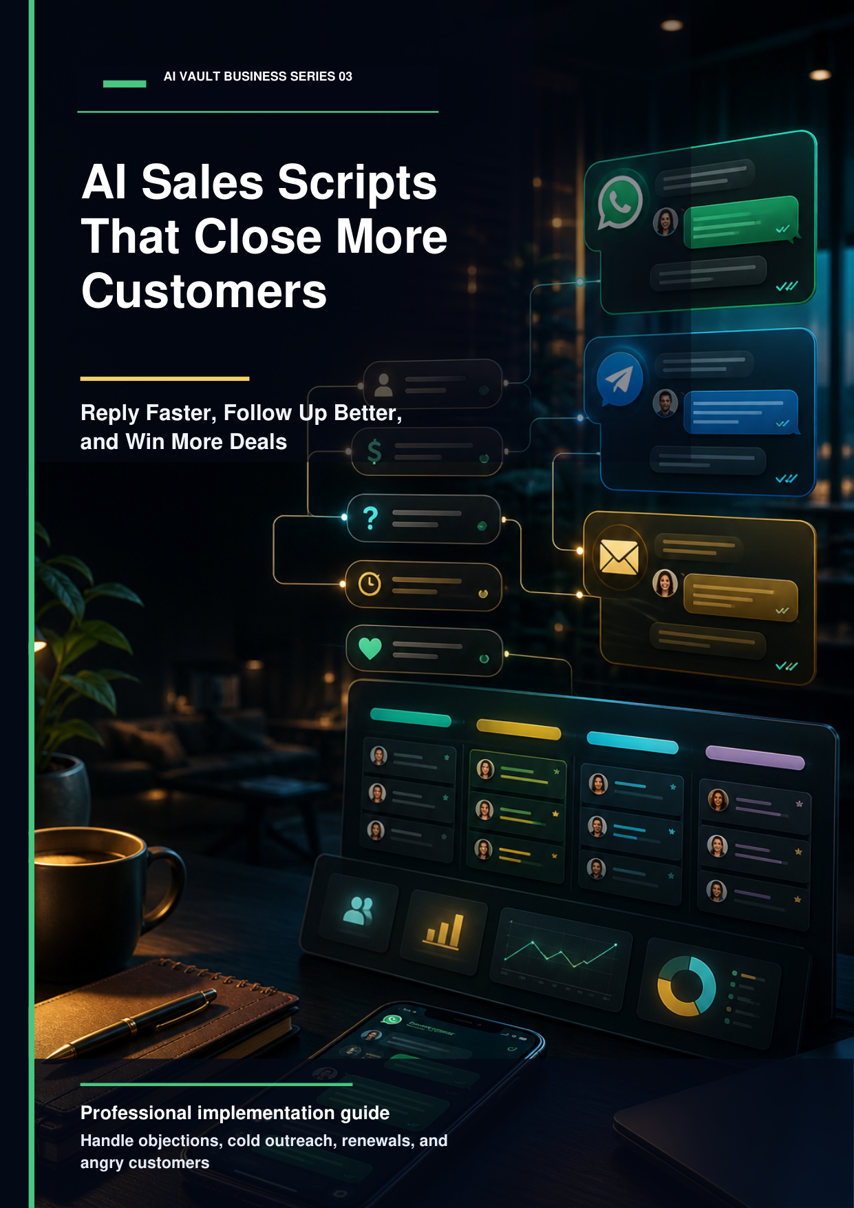 AI Sales Scripts for WhatsApp, DMs, and Email ebook cover