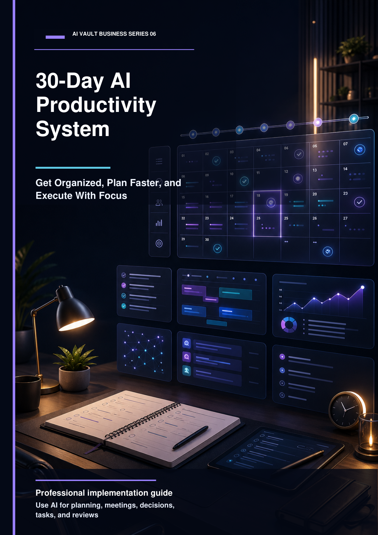 The 30-Day AI Productivity System ebook cover